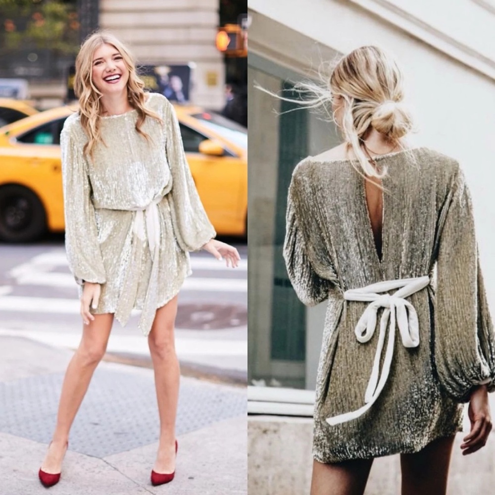 Retrofete Grace Sequin Dress